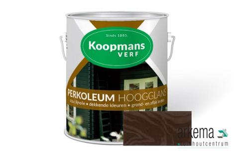 Koopmans Perkoleum Hoogglans Dekkend 210 Donkerbruin 2,5 L