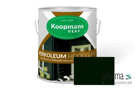 Koopmans Perkoleum Hoogglans Dekkend 255 Grachtengroen 2,5 L