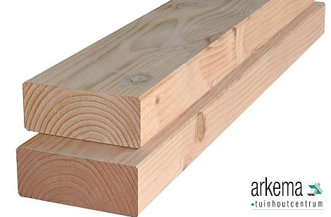 Balken douglas 65x190x3000mm gedroogd en geschaafd