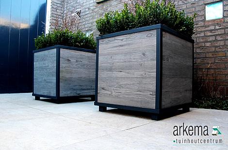 Fiore Ceramica 30x30x120 cm Antracite