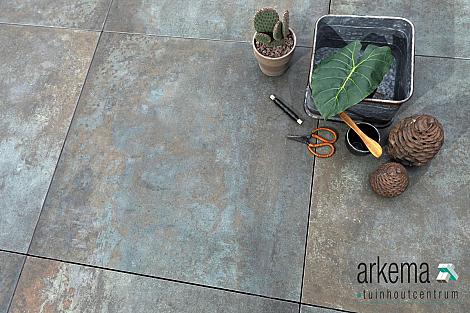 GeoCeramica® 80x80x4 Copper Steel