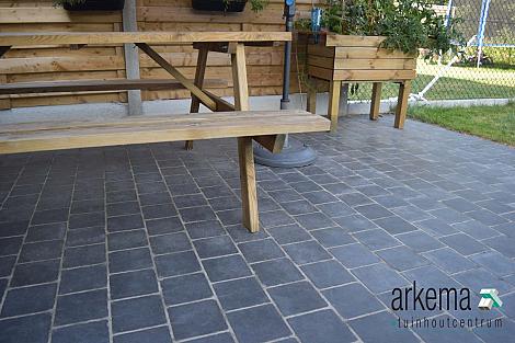RUSTIC 15,5X15,5X6 BELGIAN BLUE