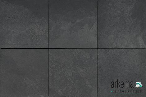 *CERASUN BLACK SLATE MUSTANG 60x60x4cm