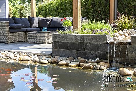 BLOCKSTONE BLACK 15X15X60CM *KP*