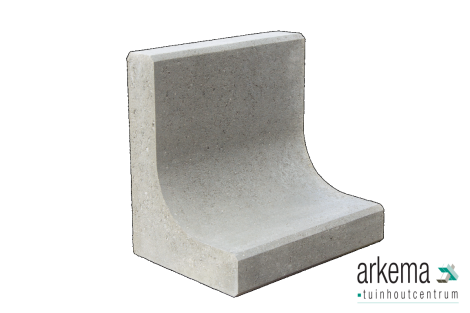 L-ELEMENT GRIJS 40X40X30CM