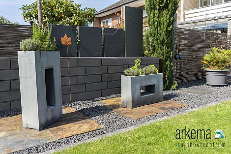 ALLURE BLOCK LINEA*KP*15X15X60CM* BLACK