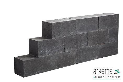 *HF* LINEA BLOCK BLACK 15X15X30CM