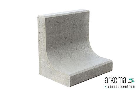 L-ELEMENT GRIJS 40X40X30CM