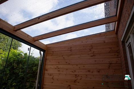 Veranda DD50G glas 3000x3000 mm