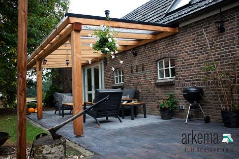 Veranda DD50G glas 3000x3000 mm