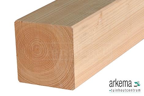 Palen douglas 145x145x4000mm gedroogd en geschaafd