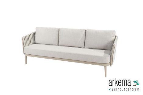 Eva living SET latte :3 seater be + 2x liv chair Latte