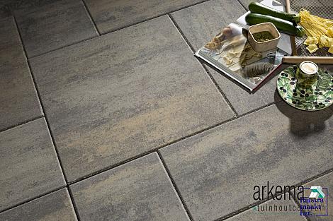 Patio mixed 4 cm grigio camello