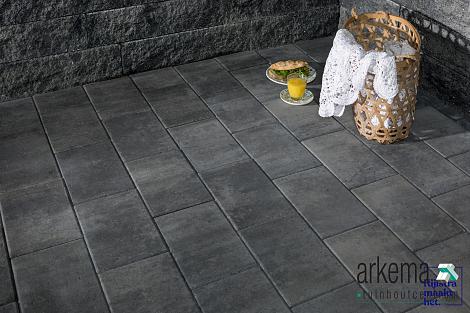 Splitrock XL 15x15x60 cm grijs/zwart