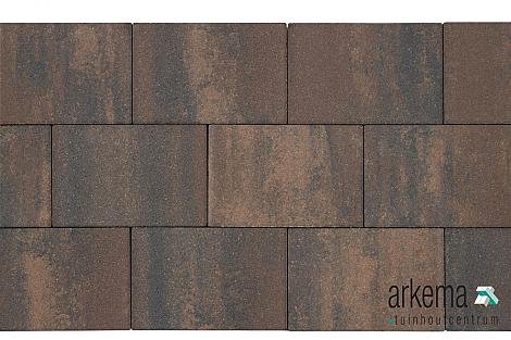 Patio square 20x30x6 cm marrone viola
