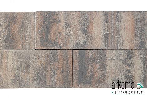 Patio square 60x30x5 cm tricolore