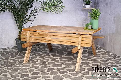 Picknicktafel Oslo 177cm. De Luxe FSC