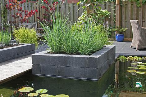 Patioblok getrom. 60x12x12 cm Antraciet