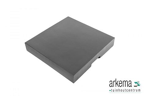 Cocoon Table Deksel Composiet antraciet 585 x 585 x 100
