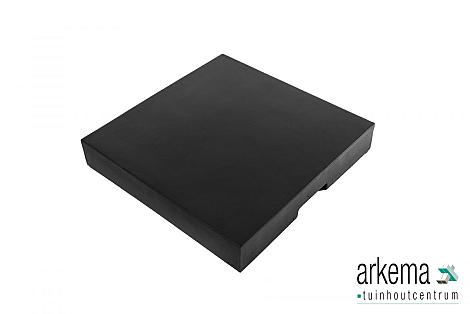 Cocoon Table Deksel Composiet zwart 585 x 585 x 100