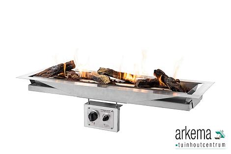 Losse inbouwbrander rechthoek groot