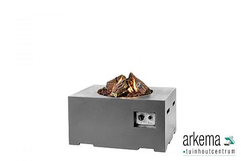 Rechthoek klein antraciet 800 x 600 x 400