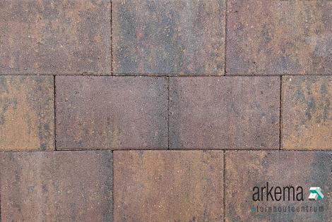 Straksteen 20x30x5 cm paars gv