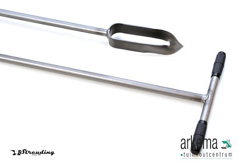 Gronboor 7,5 cm Gestraald  Gedraaide punt