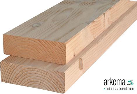 Balken douglas 65x240x5000mm gedroogd en geschaafd
