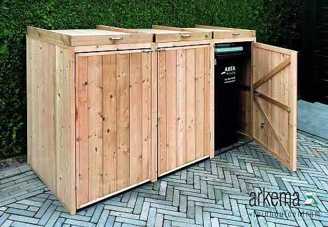 Containerberging geïmpregneerd Triple B213xD80xH116,5cm Houtdikte: 16mm