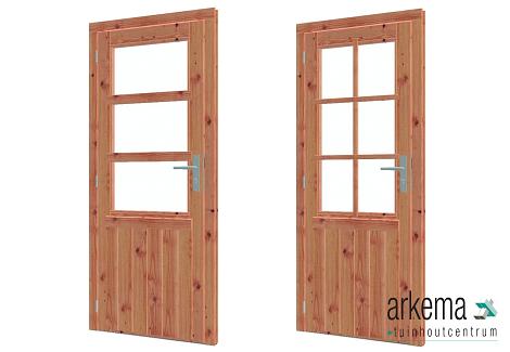 Douglas deur LD Enkele deur B864xH2001mm sponningmaat