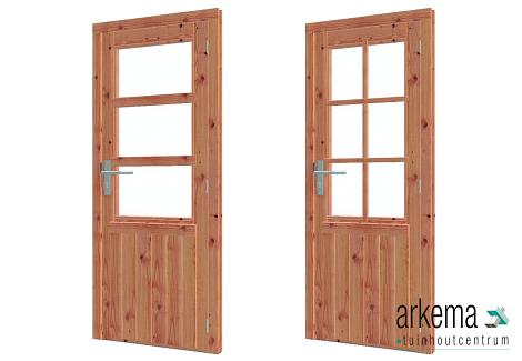 Douglas deur RD Enkele deur B864xH2001mm sponningmaat