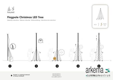 Fairybell 8m 1500LED Warm White