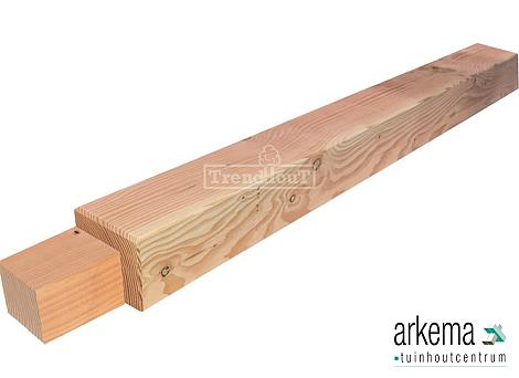 Hoekstaander 145x145x2345mm met keep 45x145mm