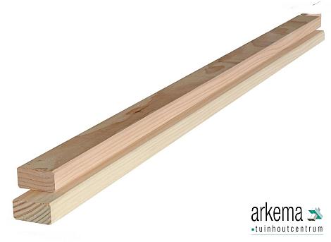 Planken douglas 28x40x3000mm gedroogd en geschaafd