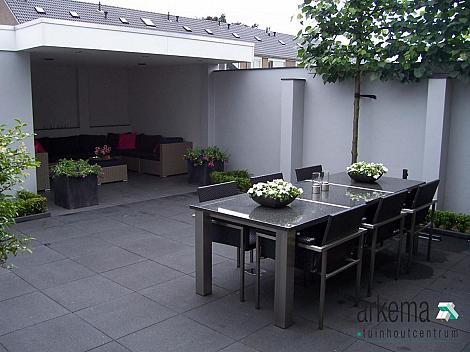 Terrastegel+ 60x60x4 cm Nero