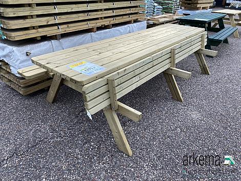 Picknickbank Oslo 300 FSC grenen geïmpr.