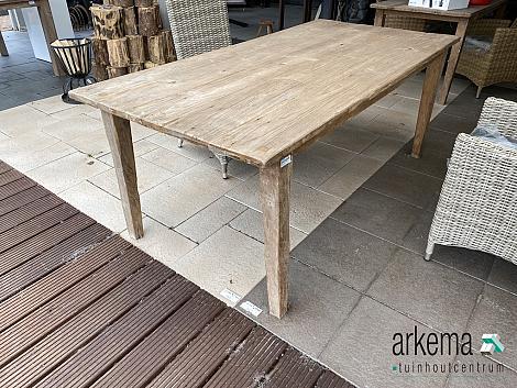 Teak tafel Royal 201 x 98 cm