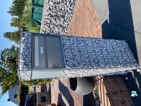Brievenbus schanskorf met gratis vulling.