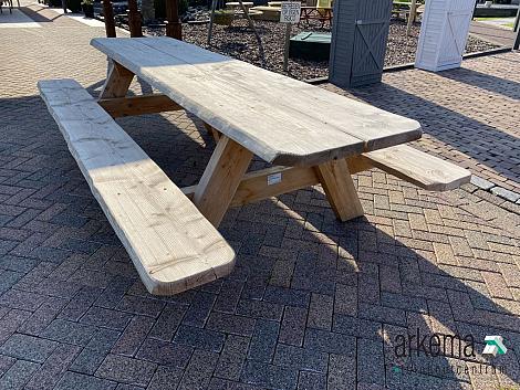 Lariks picknicktafel geschaafd 300cm