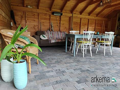 Antieke trommel betonstraatsteen 6 cm siepatico