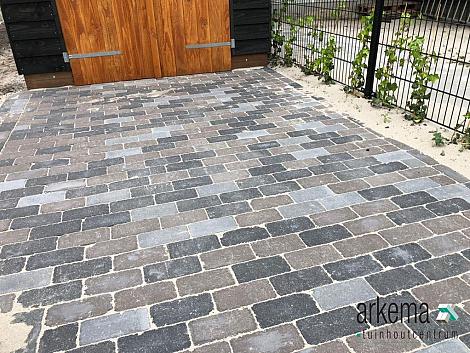 Antieke trommel betonstraatsteen 6 cm siepatico