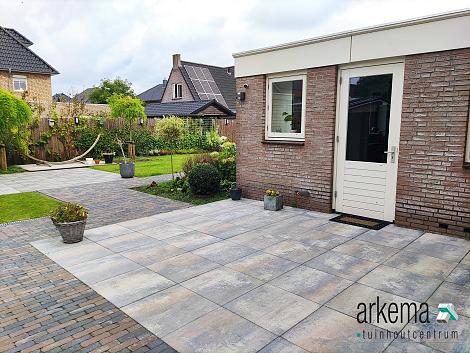 H2O comfort square 60x60x4 cm desert rock