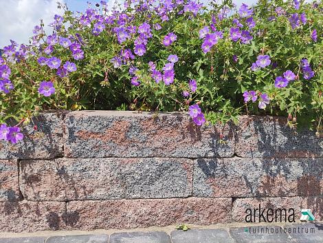 Splitrock XL trommel 15x15x60 cm bruin/zwart