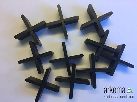 King-Assistant voegkruis zwart 5 mm 5x19x55 mm (per zak 100 stuks)