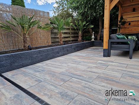 H2O comfort square 40x80x5 cm tricolore
