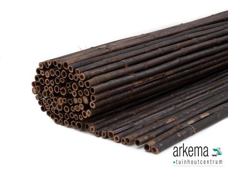 Bamboe rols. zwart 100-180 cm
