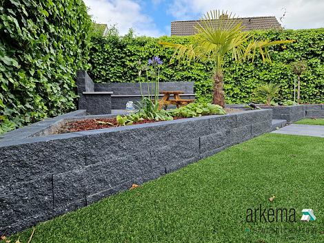 Splitrock XL 15x15x60 cm antraciet