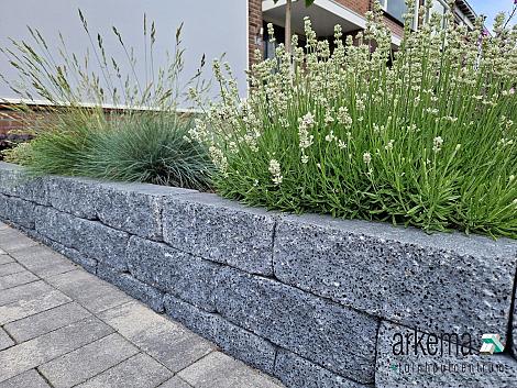 Splitrock trommel 32x13x11 cm antraciet