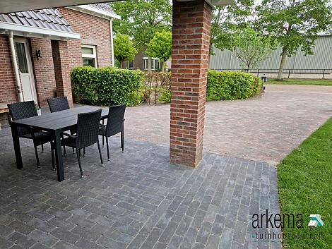 Stonique trommel longstone 7 cm antraciet